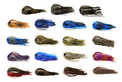 Gambler Quick Change Punch Skirt 2pk Bass Fishing Easy-to-Change Punching Skirts