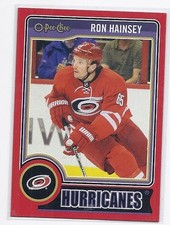 14-15 2014-15 O-PEE-CHEE RON HAINSEY RED PACK REDEMPTION 448 HURRICANES