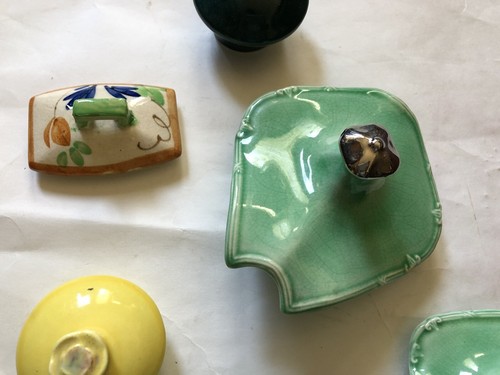 LOTE DE 6 TAPAS DE COLECCIÓN PARA CERÁMICA AMERICANA Y CHINA - Imagen 4 de 9