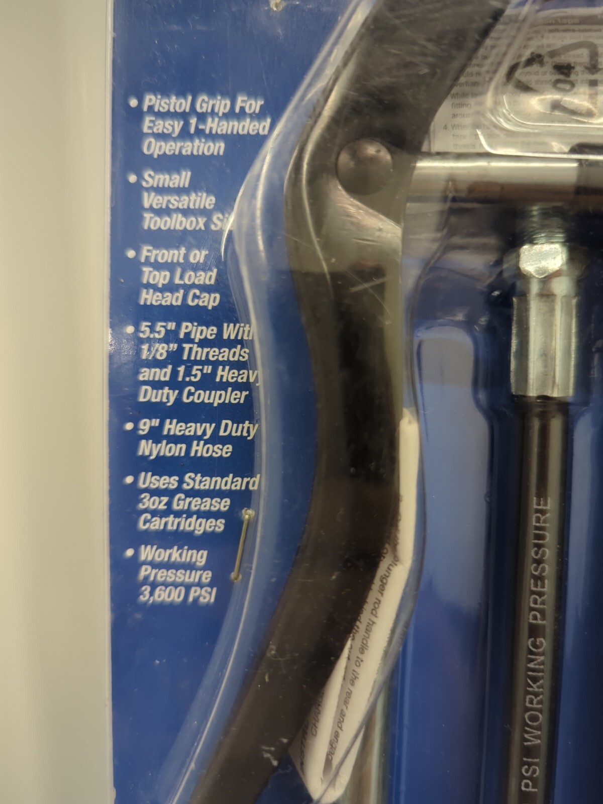 Lucas Mini Pistol Grip Grease Gun Kit eBay