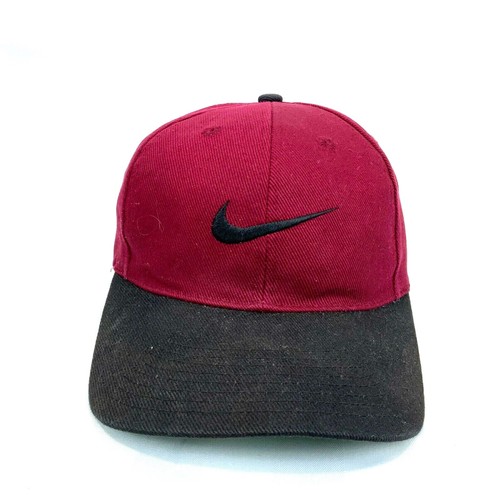 Nike Swoosh Vintage Snapback Hat Cap 