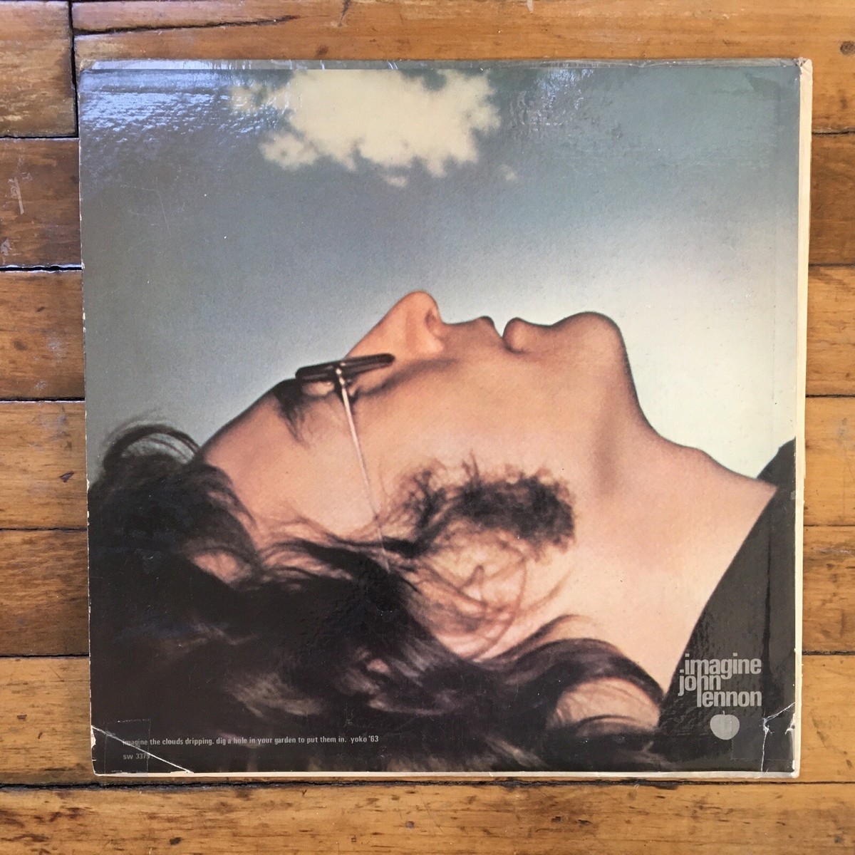 ジョン・レノン　 PCD-3531 John Lennon~Imagine~Apple w/POSTER + Postcard First Pr SW