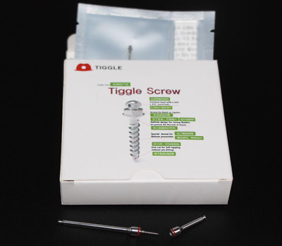 Orthodontic Self-Drilling Titanium Micro Implant Tiggle Screw Mini (1 Set screw)