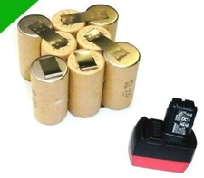Tauschpack für Original Metabo  Akku 9,6 V AIR COOLED   mit 3 Ah  NiMh