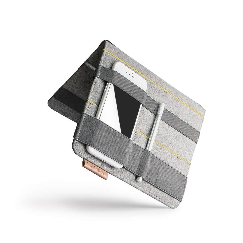 Fold Portable Tech Organizer Attachable To Your Devices | Desk Sleeve ...