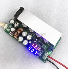 DC12-80V 20A Digital Adjustable Step Down Buck Voltage Regulator Power Module