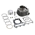 67mm Cylinder Jug Top End Piston Gaskets Kit for Yamaha YFM200 Moto 4 1985-1989