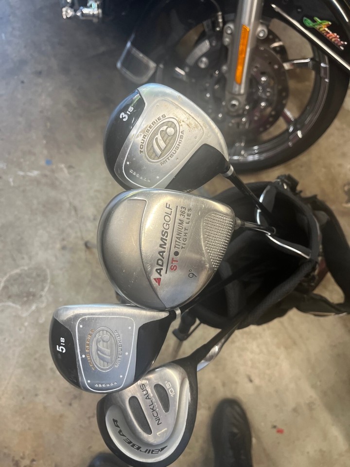 MITSUSHIBA TOUR SERIES GOLF CLUBS SET WITH CARRY BAG4 WOODS WITH