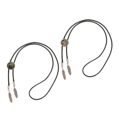 Bolo Tie for Man Teen Banquets Western Cowgirl Sweater Shirt Decors Necktie