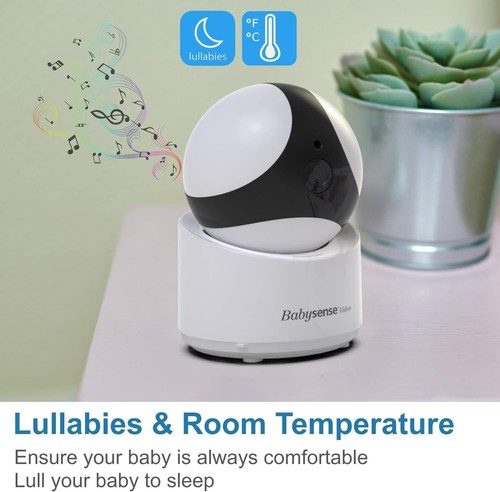 2025 Babysense 5" HD Baby Monitor Video Pan Tilt Camera CAM Talk KIDS BoxSS - Picture 3 of 10
