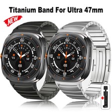 Titanium Alloy Band Accessories Strap For Samsung Galaxy Watch 7 Ultra 2025 Band