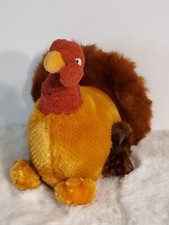 Russ Berrie 11" GOBBLES Turkey Plush