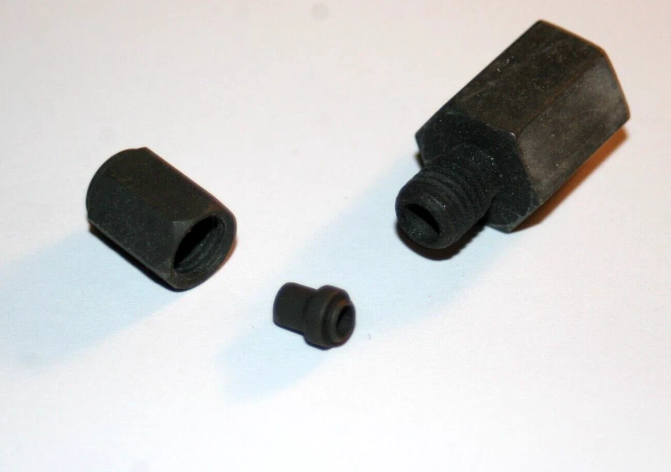 1/8 Tube x 1/8 FNPT Steel Ferulok Fitting W/Nitrotec Coating Parker 2-GBU-S - Image 3 of 3