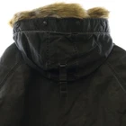 SUPREME 24aw Washed Flight Satin N 3b Parka militare felpa con cappuccio zip giacca u