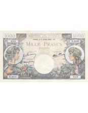 France Commerce Et Industrie - 1000 Francs 06/07/1944 - Spl