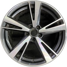 Audi 19x8.5 Rs3 Black Rear Wheel Oem Rim Factory Stock 2017-2020