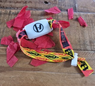 Twenty One Pilots Clancy Breach Tour LA light up wrist band (Concert Synced)