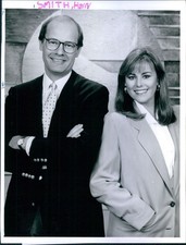 1989 Actor Harry Smith Kathleen Sullivan Hosts Cbs This Morning Series 7X9 Photo