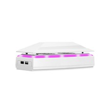 Cooling Fan for PS5 Slim Disc/Digital Low Noise Dustproof W/ 8 Modes Light