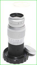 Leica Hektor 4.5/135mm lens chrome screw mount M39 in keeper
