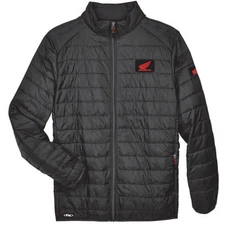 Factory Effex Honda Puffer Jacket - Black, Medium 28-85312