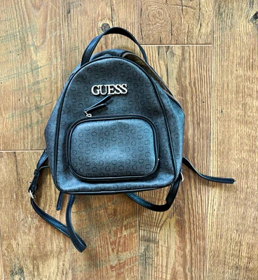 guess vintage heavy nylon draw string mini backpack Womens Eco Gemma Backpack, Drawstring Flap, Black : GUESS: Clothing, Shoes & Jewelry Guess Black Backpacks for Women