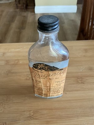 Cowley s Rat poison Empty bottle with partial Paper Label