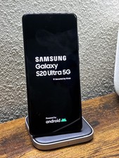 Original Samsung Galaxy S20 Ultra 5G 128GB 12GB RAM Black SM-G988U Unlocked US