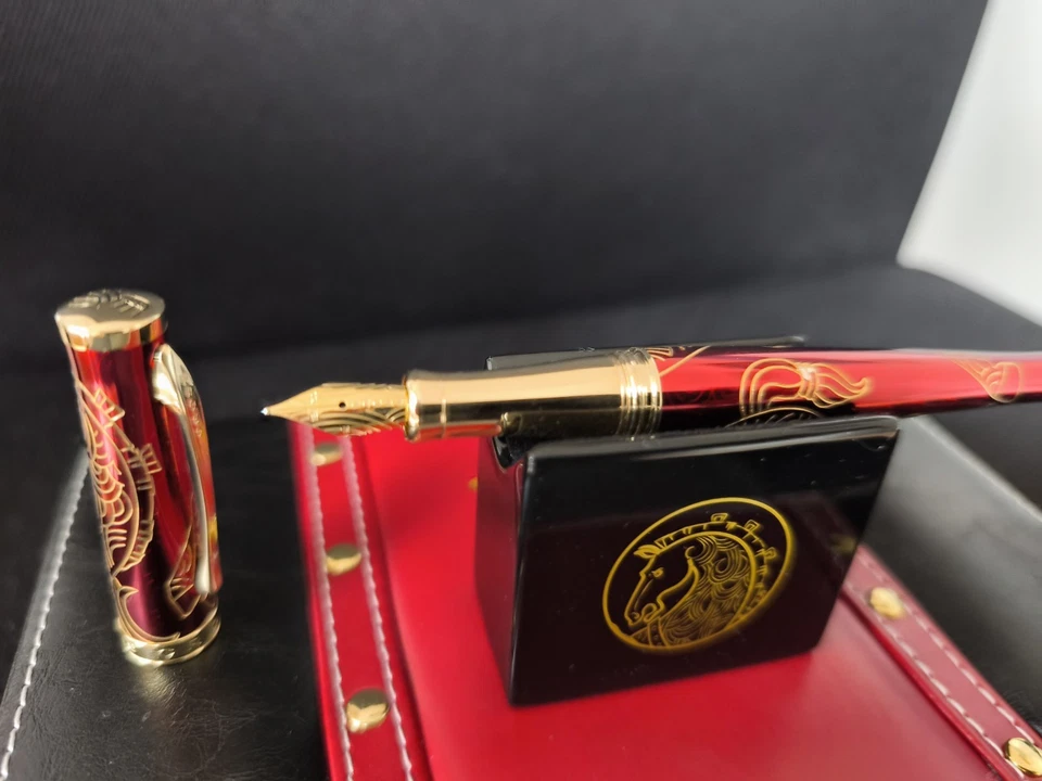 A.T. Cross Sonderedition Sauvage Füllfederhalter Year Of the Horse 2014 - Bild 3 von 3