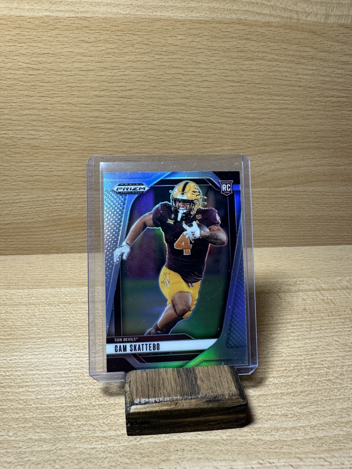 🌵2025 Prizm Draft Picks #9 - Cam Skattebo Silver Arizona State🌵