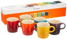 Le Creuset Mug Cup Mini Mug Heat Cold Resistant Microwave Oven 6 Pieces