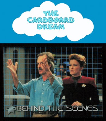 1995 SkyBox Star Trek: Voyager Season One Series One #83 The Two in Command