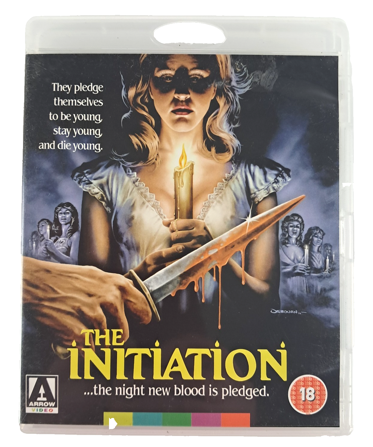 The Initiation Blu-ray 1984 Arrow Video Slasher Horror Region B VG