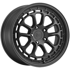 (Juego-4) Llantas MKW M207 17x8 5x100 negro satinado 35mm llantas 17 pulgadas