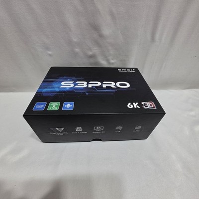 Superbox  S3 PRO Dual Band WI-FI Smart Media Player Box 6KNew Sealed