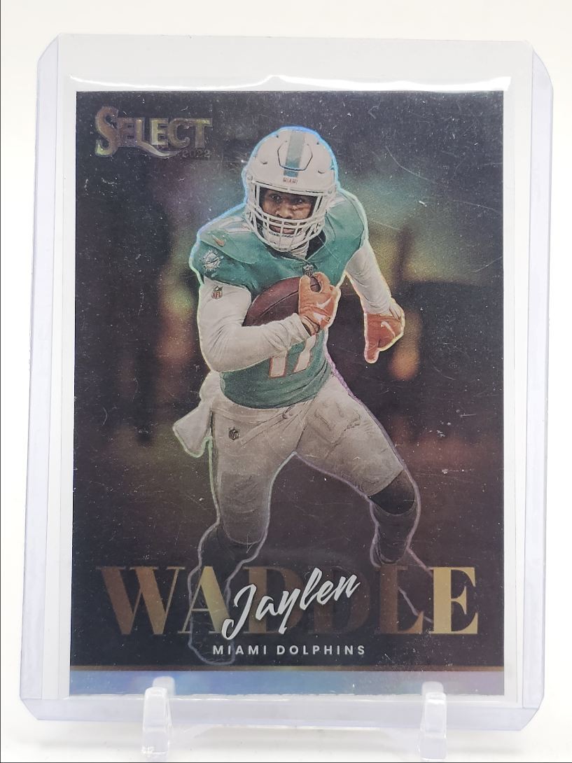 JAYLEN WADDLE 2022 SELECT ARTISTIC SELECTIONS PRIZM CASE HIT SP Q2380