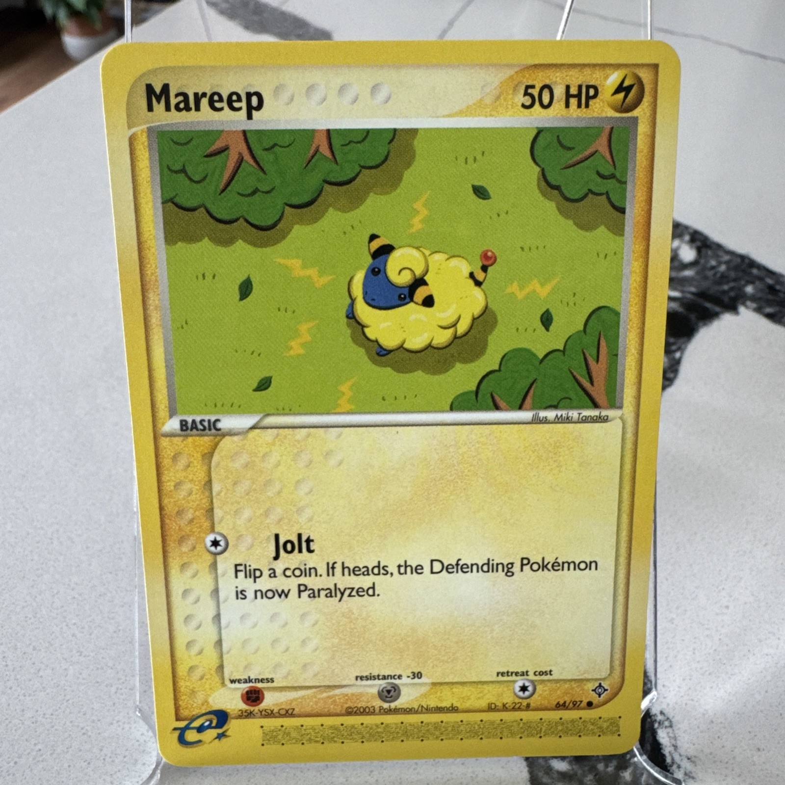 Mareep 64/97 Common Non-Holo Regular EX Dragon Set E-Reader Pokemon NM
