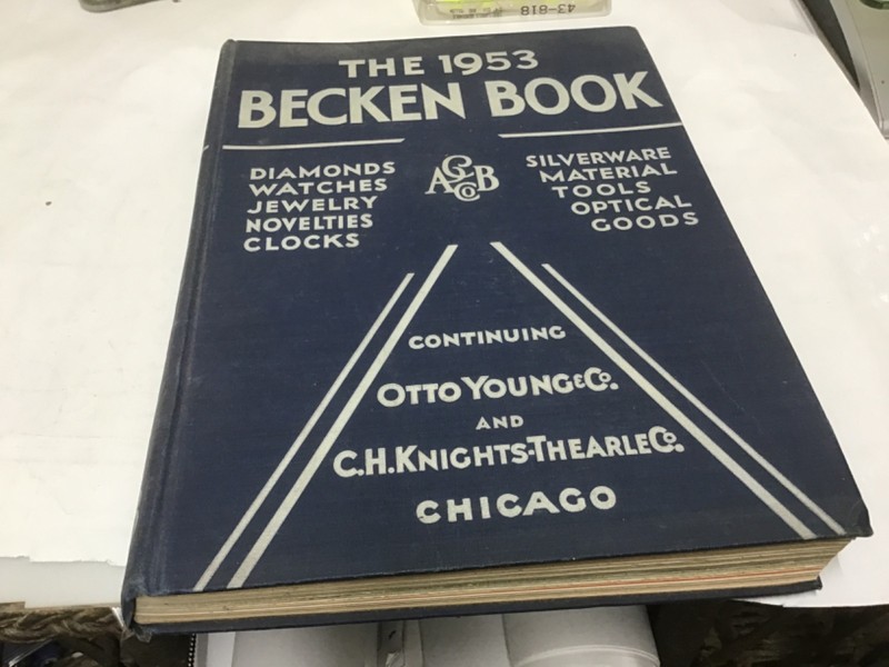 Becken Book HC 1953 VG