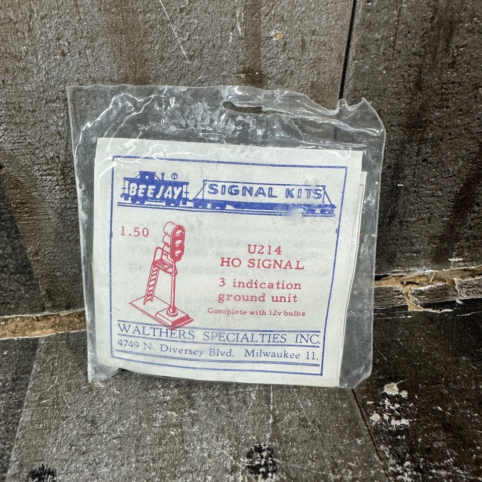 Bee Jay Walthers U214 HO SIGNAL KIT 3 Indication Ground Unit - Image 3 of 3