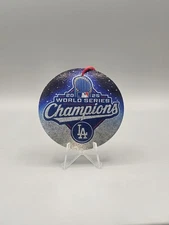 2025 WORLD SERIES CHAMPIONS LOS ANGELES DODGERS METAL CHRISTMAS TREE ORNAMENT