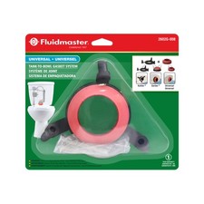 Fluidmaster Tank to Bowl Gasket Black/Red Rubber Universal