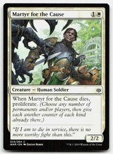 MTG Martyr for the Cause C War of the Spark 23 LP