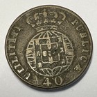 Portugal 🇵🇹 40 Reis Pataco 1823 #1463 — photo 2