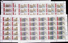 // 25X NIUAFO OU 2015 - MNH - GANDHI - INDIA - ANIMALS - ELEPHANTS - LION
