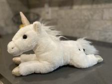 FAO Schwarz Unicorn Plush Stuffed Animal sparkle glitter glitz super soft 2022