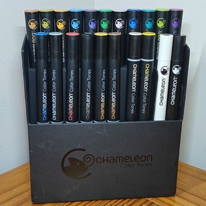 CHAMELEON Color Tones Alcohol Ink Pens Markers Deluxe Kit - Set of 21