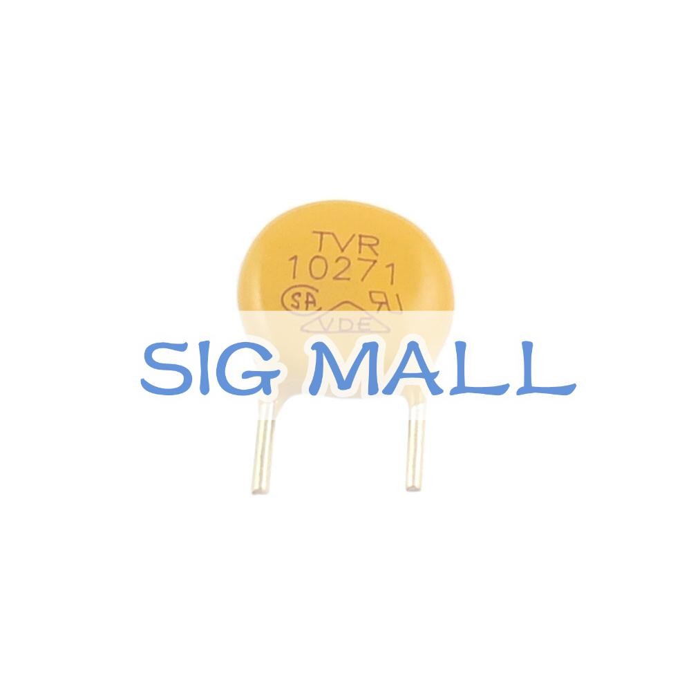 5Pcs New TVR10271 TVR 10271 Metal Oxide Varistor Disc Type For Surge Protection