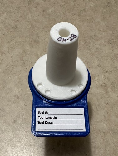 BT40 / BT-40 Tool Holder Identification Tags - Afbeelding 4 van 7