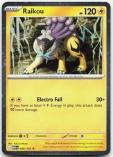 Raikou (Cosmos Holo) 048/132 Promo Carte e Prodotti Vari Pokemon NM
