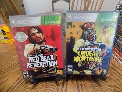 Red Dead Redemption + Undead Nightmare good shape tested (Xbox 360)